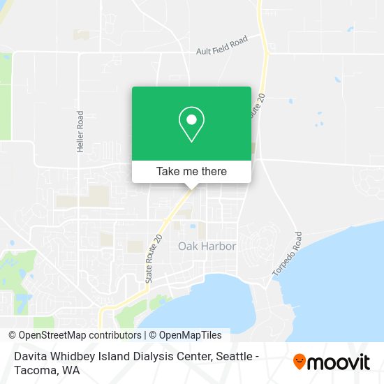 Davita Whidbey Island Dialysis Center map