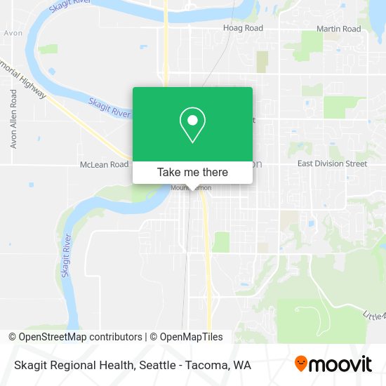 Skagit Regional Health map