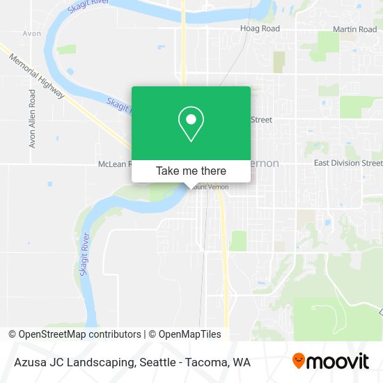 Azusa JC Landscaping map