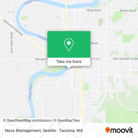 Ness Management map