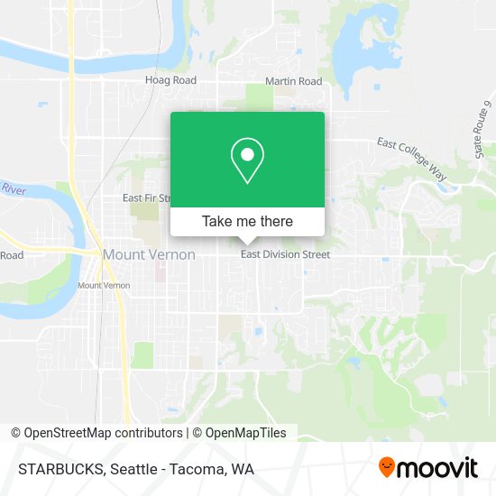STARBUCKS map