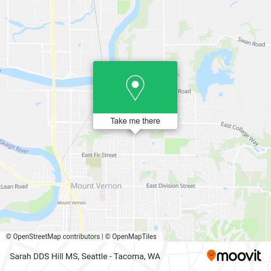 Mapa de Sarah DDS Hill MS