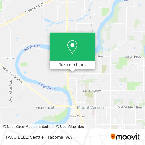 Mapa de TACO BELL