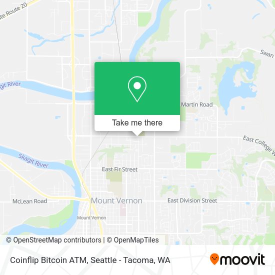 Coinflip Bitcoin ATM map