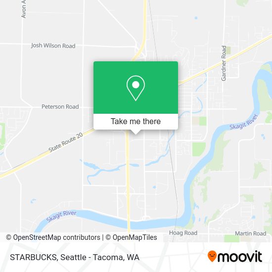 STARBUCKS map