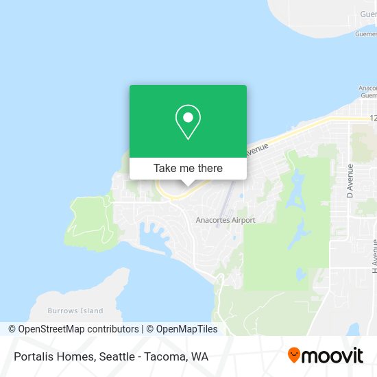 Portalis Homes map
