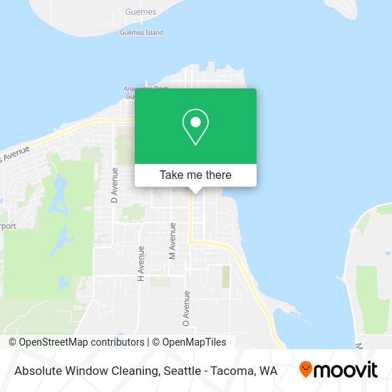 Absolute Window Cleaning map