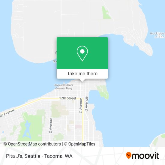 Pita J's map