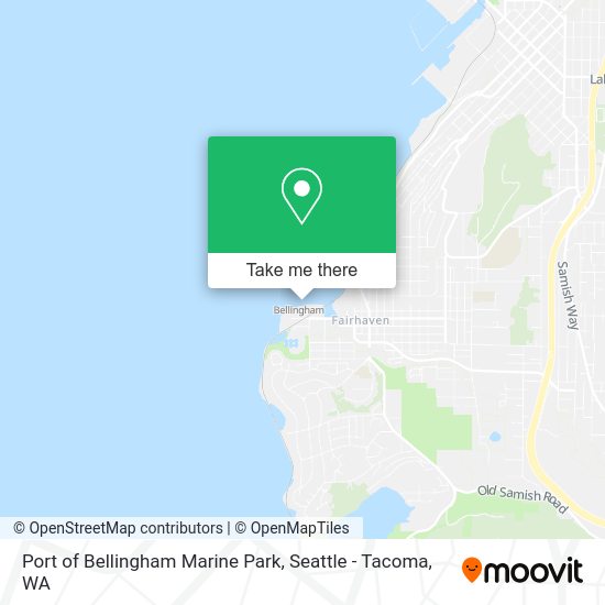 Mapa de Port of Bellingham Marine Park