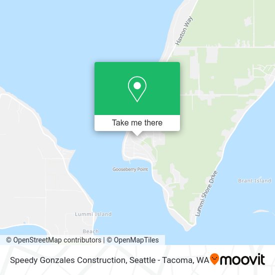 Speedy Gonzales Construction map