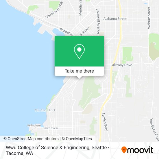 Wwu College of Science & Engineering map