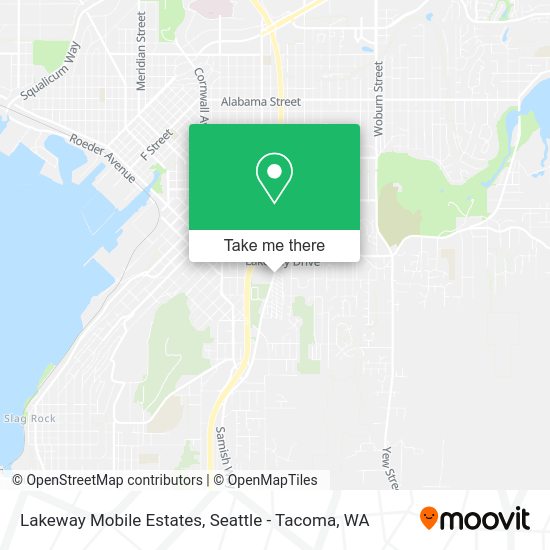 Lakeway Mobile Estates map