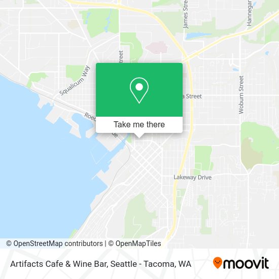 Artifacts Cafe & Wine Bar map
