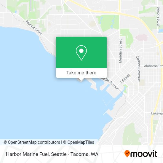 Harbor Marine Fuel map