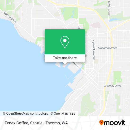 Mapa de Fenex Coffee