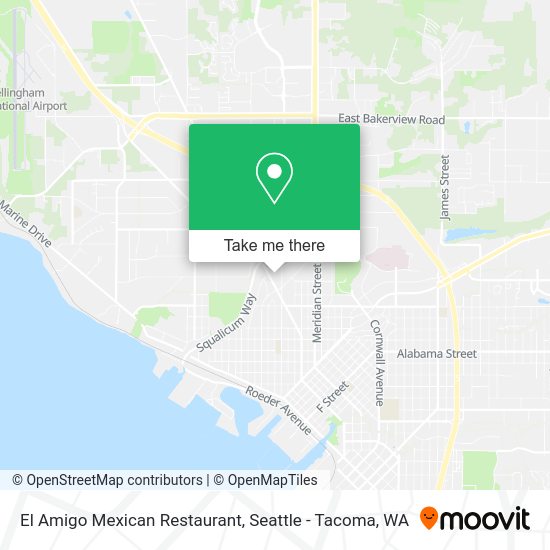 El Amigo Mexican Restaurant map