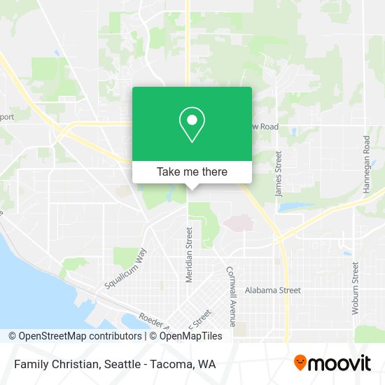 Family Christian map