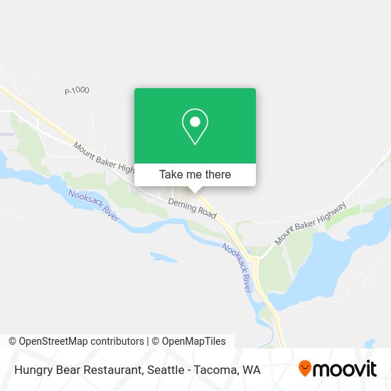 Hungry Bear Restaurant map