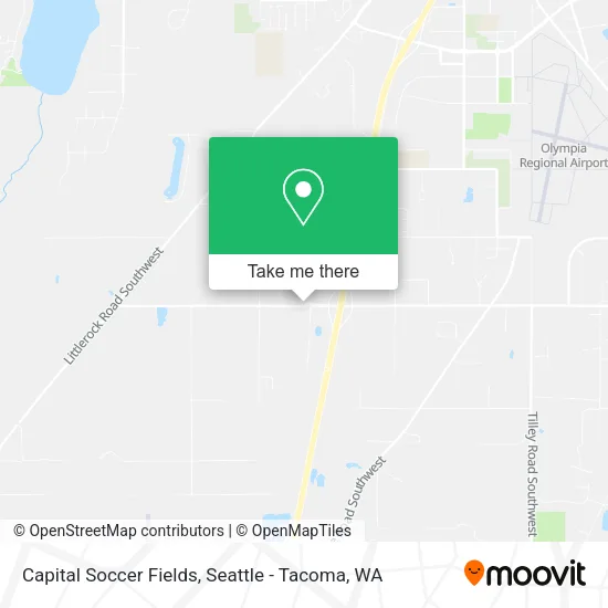 Capital Soccer Fields map