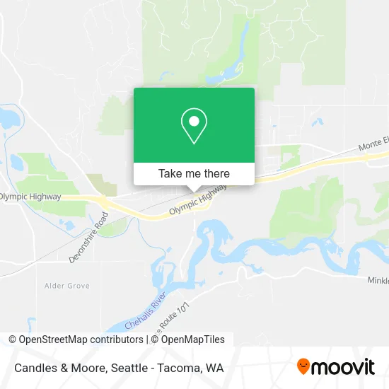 Candles & Moore map