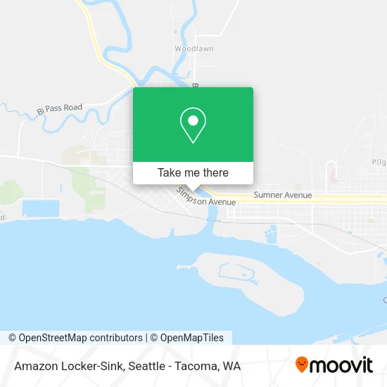Amazon Locker-Sink map