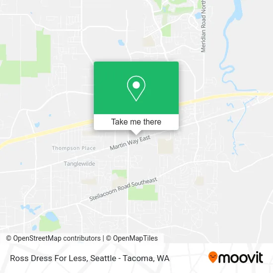 Mapa de Ross Dress For Less