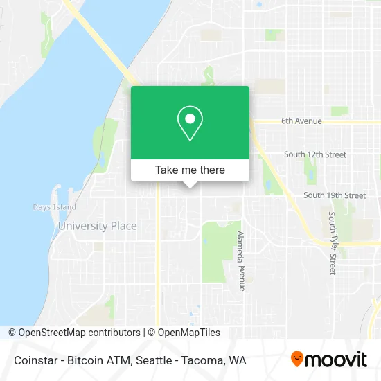 Coinstar - Bitcoin ATM map