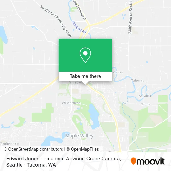 Edward Jones - Financial Advisor: Grace Cambra map