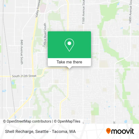 Shell Recharge map