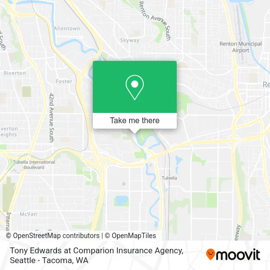 Tony Edwards at Comparion Insurance Agency map