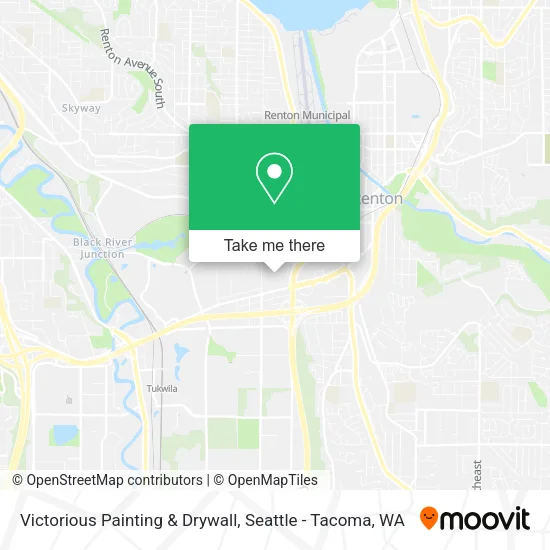 Victorious Painting & Drywall map