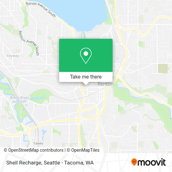 Shell Recharge map