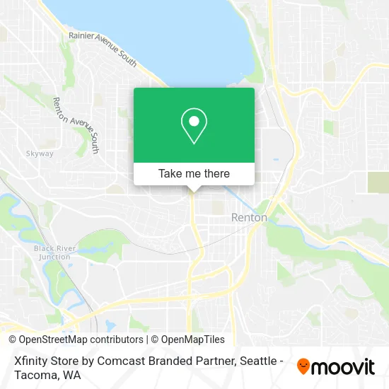 Mapa de Xfinity Store by Comcast Branded Partner