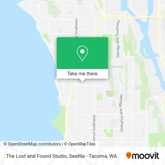 Mapa de The Lost and Found Studio