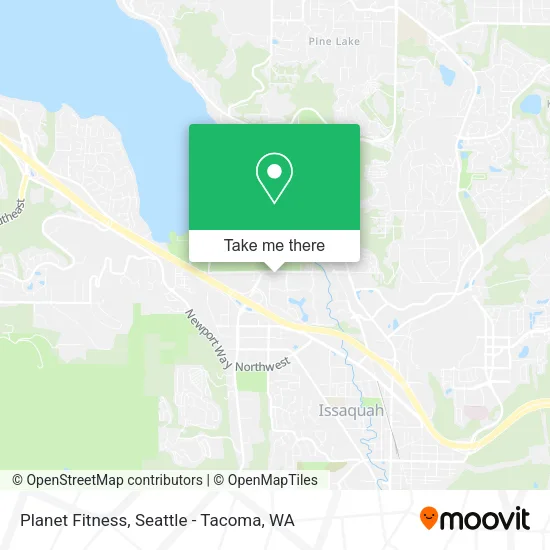 Planet Fitness map