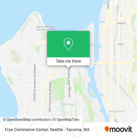 Frye Commerce Center map
