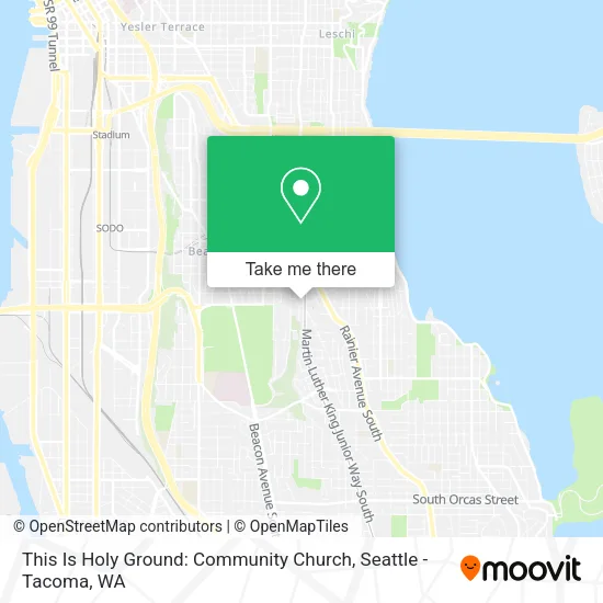 Mapa de This Is Holy Ground: Community Church