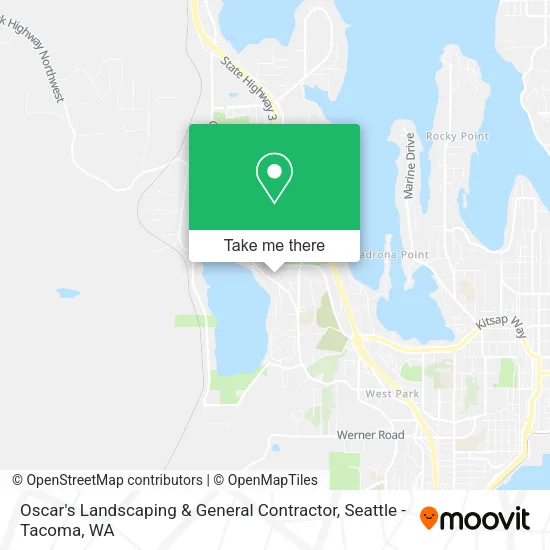 Oscar's Landscaping & General Contractor map