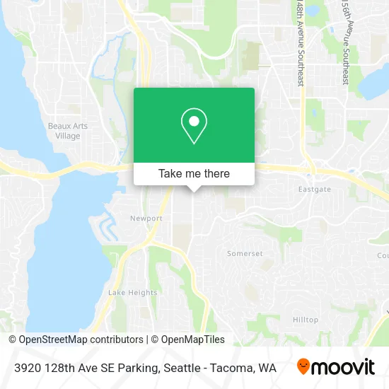 3920 128th Ave SE Parking map