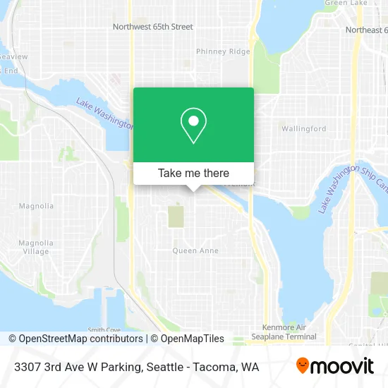 3307 3rd Ave W Parking map