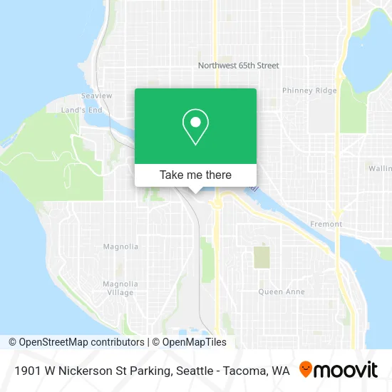 1901 W Nickerson St Parking map