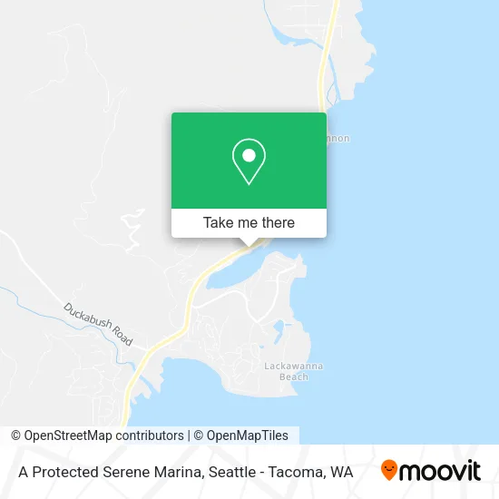 A Protected Serene Marina map