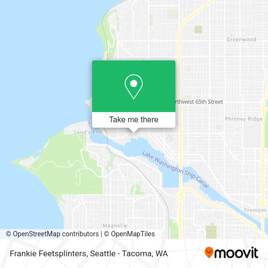 Frankie Feetsplinters map