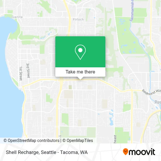 Shell Recharge map