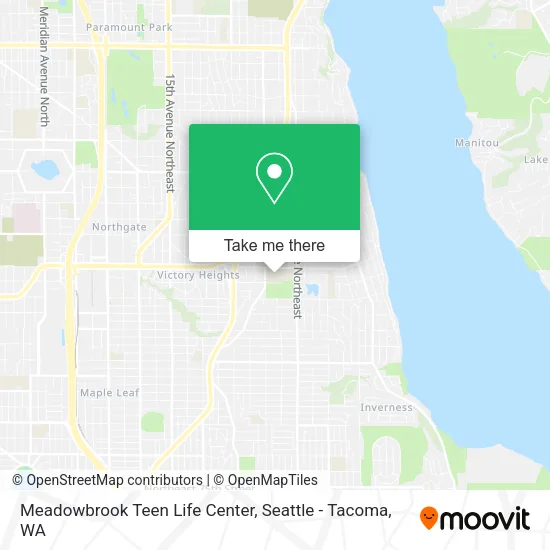 Mapa de Meadowbrook Teen Life Center