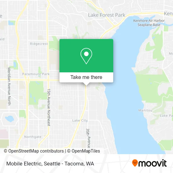 Mapa de Mobile Electric