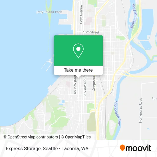 Mapa de Express Storage