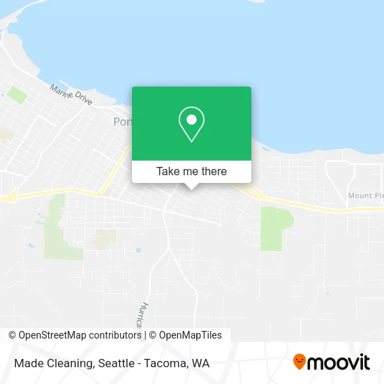 Made Cleaning map