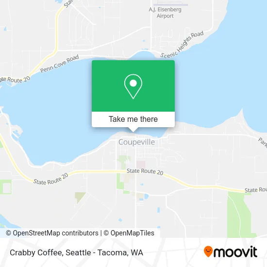 Crabby Coffee map