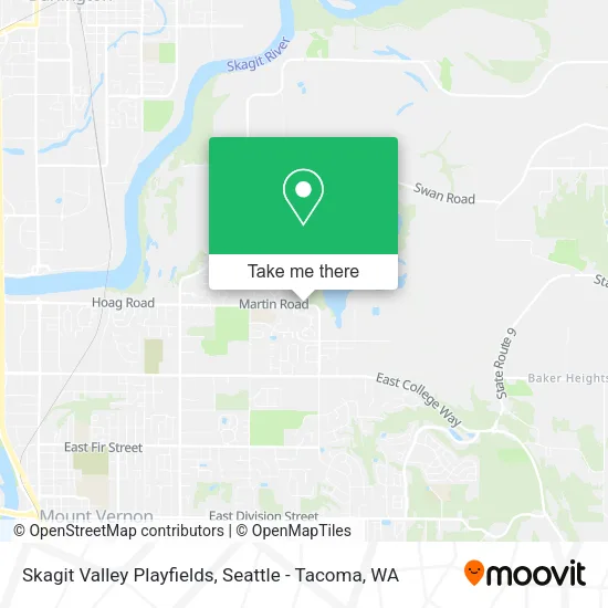Mapa de Skagit Valley Playfields